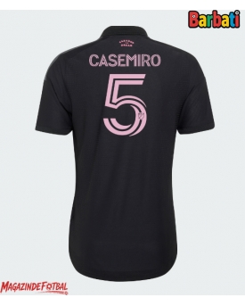Inter Miami Casemiro #5 Tricou Fotbal Replică 2026-27 Barbati Deplasare Inter Miami Casemiro #5 Tricou Fotbal Replică 2026-27 Barbati Deplasare